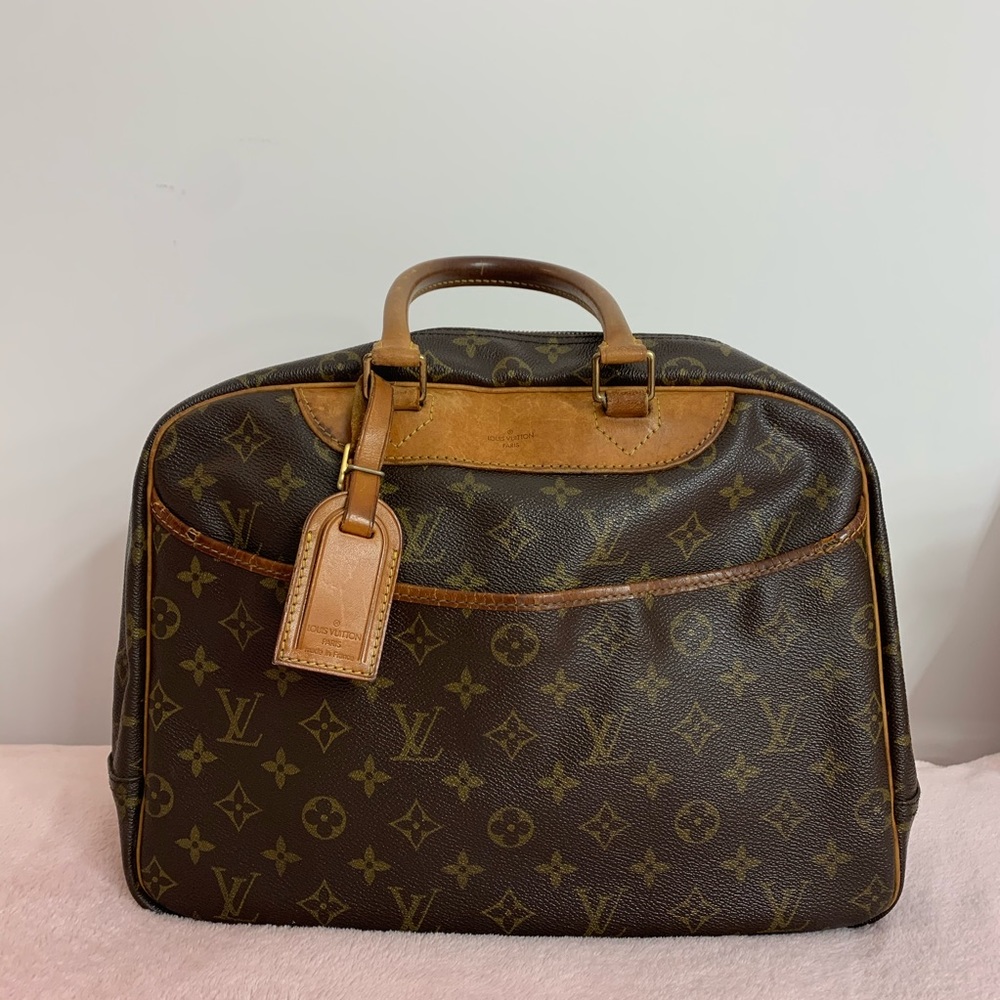 Authentic LOUIS VUITTON Deauville Monogram Handbag - Picture 1 of 13